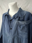 1940s French Workwear Faded Smock Shirt