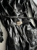 1990s Harley-Davidson Eagle Buckle Belt