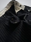 1940s European Work Striped Trousers
