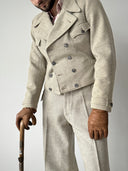 1930s European Twill Wool Ski Suit