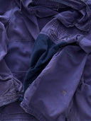 1970s French Workwear Thrashed Purple Chore Jacket