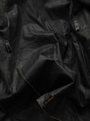 1960s Swiss Army 'Le Belier Paris' Faded Leather Trench