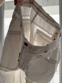 Stone Island SS05 White Cotton Trousers