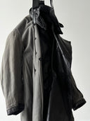 1942 Dated Swiss Army Belted Leather Trench Coat