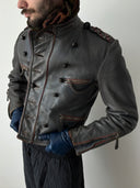 1940s German Double Breasted Motorcycle 'Hafa' Jacket