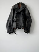 1940s European Moto Double Breasted Jacket