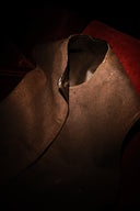 1940s European Leather Jerkin Vest