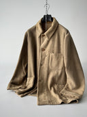 1950s England 'Harrods' HBT Tweed Thrashed Coat
