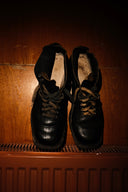 1960s Soviet Ski Faded Boots