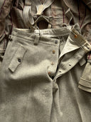 1930s European Twill Wool Ski Suit
