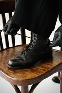 Early 20th Century European Leather Lace Up Boots