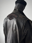 1980s Redskins Flying Leather Jacket