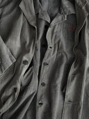1950s French Workwear Chambray Atelier Coat