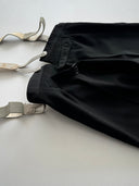 1920s European Tailored Black Wool Trousers