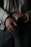 1960s European Distressed Moto Gloves