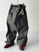 1960s French Work 'Hercules' Salt & Pepper Sanfor Trousers