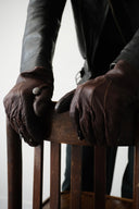 1960s European Distressed Moto Gloves