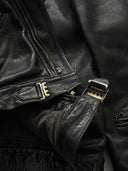 1940s Austrian Motorcycle Leather Jacket