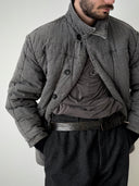 1970s USSR 'Telogreika' Quilted Faded Jacket