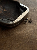 1950s Soviet Leather 'Kisslock' Coin Purse
