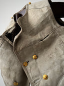 1960s USSR Army Officer Sheepskin Gilet