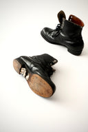 Early 20th Century European Leather Lace Up Boots