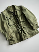1960s Vietnam War USMC M-61 Stenciled Faded Field Jacket
