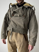 1950s Swedish Army M53 Motorcycle Lined Jacket