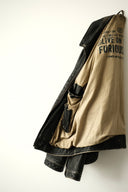 2000s Biker Faded Soft Leather Jacket