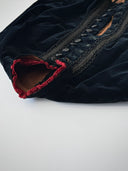 1880s Victorian Velvet Soutache Bodice