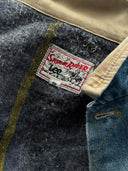1980s Lee Storm Rider Faded Lined Denim Jacket