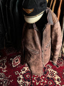 1960s Soviet Pilot 'Shevretka' Leather Jacket