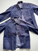 1980s German Workwear Sun Faded Chore Jacket