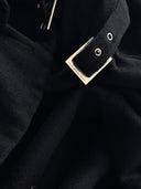 1990s Thierry Mugler Asymmetric Cape Coat