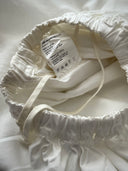Comme Des Garcons White Midi Skirt