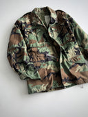 1980s US Army M65 Woodland Camo Field Jacket