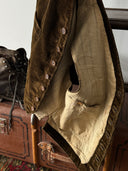 1930s French Work Corduroy Vest