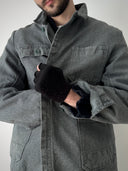 1980s Swiss Work Denim Chore Jacket