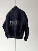 1980s Issey Miyake Sport 'Care Label' Cotton Bomber Jacket