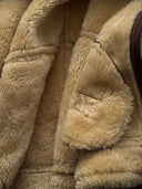 1970s England B3 Sheepskin Hooded Jacket