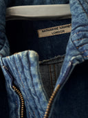 AW1986 Katharine Hamnett Denim Cargo Bomber
