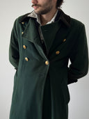1970s Christian Dior 'Thrashed' Wool Coat
