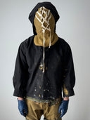 2000s European Work Painted Smock