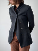 Transit Par Such Double Breasted Wool Jacket