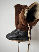1970s Soviet Air Force 'Unty' Pilot Fur Boots
