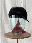 1940s England 'Gieves' Cricket Velvet Hat