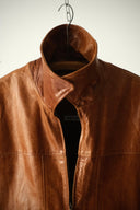Issey Miyake Leather Jacket