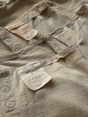 Deadstock 1950s French Army Long Johns Underwear Pants