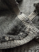 1930s German Women's Thrashed Wool Cardigan