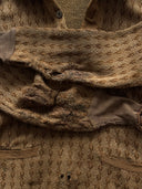 1930s German Thrashed Wool Knit Sweater